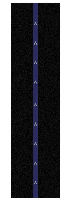 Above A-row Griptape Blue