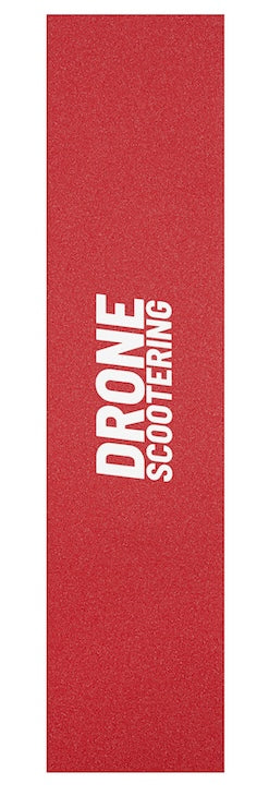Drone Scootering Logo Griptape Red