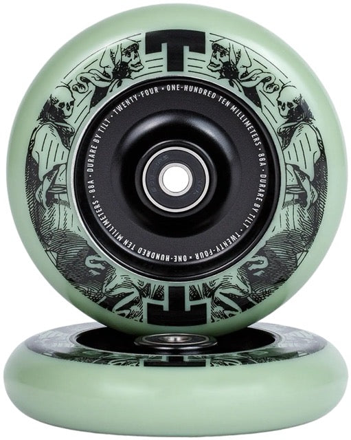 Kolečko Tilt Durare Selects Phantom 110 Green