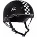 S-One Lifer Helm Black with Checkers