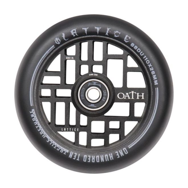 Oath Lattice 110 Rolle Satin Black