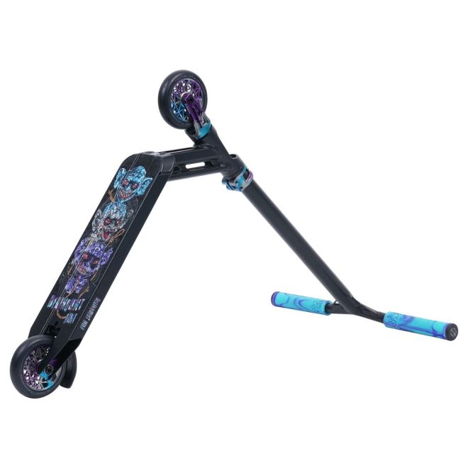 Triad Psychic Delinquent Mini Stunt Scooter Black Blue