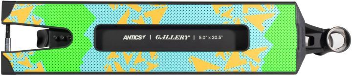 Antics Gallery 5.0 x 19.5 Deck Black