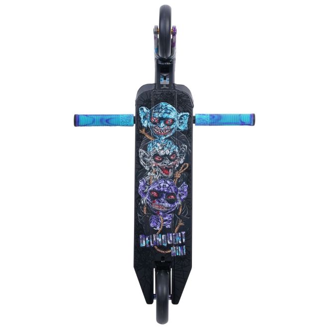 Triad Psychic Delinquent Mini Stunt Scooter Black Blue