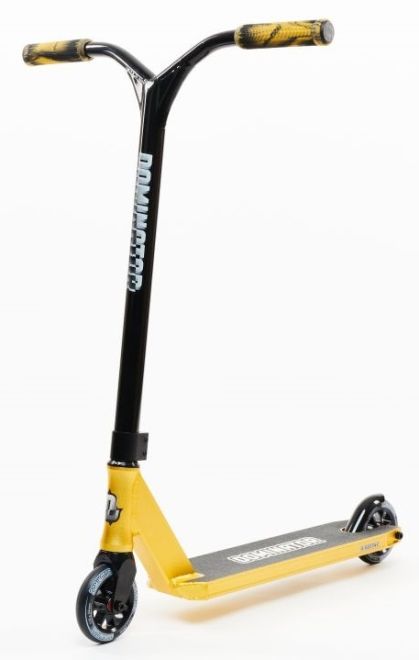 Dominator Airborne Stunt Scooter Gold Black 